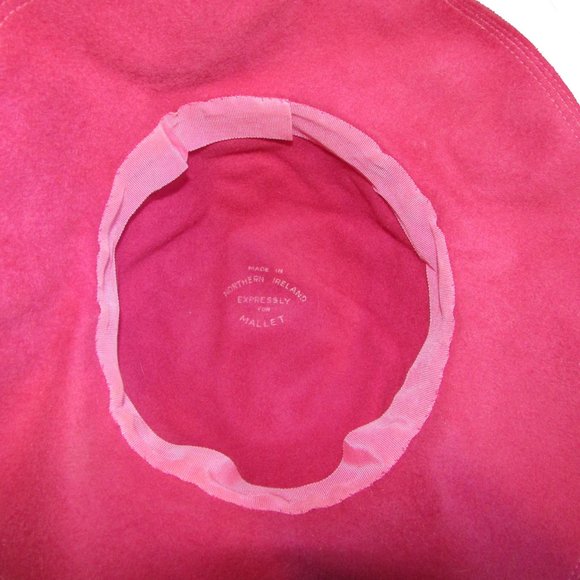 Hot Pink Ponyhair Floppy Fedora - Picture 6 of 6